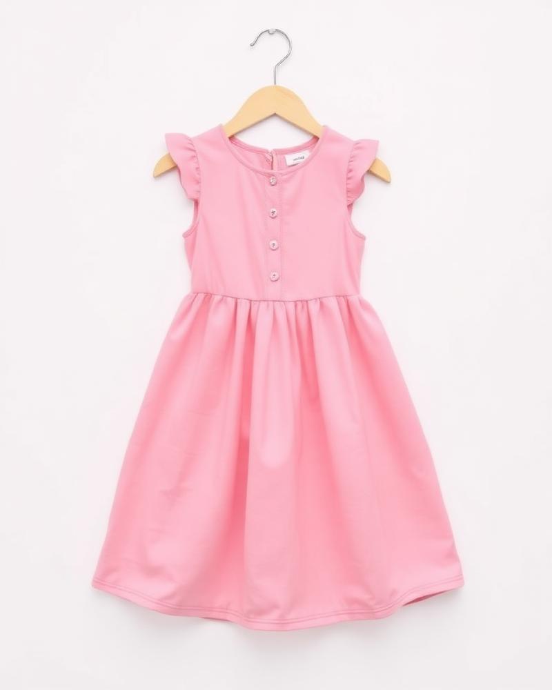 Vestido Infantil Rosa